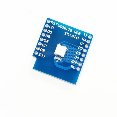 WS2812 RGB Full-color Module for D1 Mini WIFI Expansion Board Learning Board RGB Driver Module
