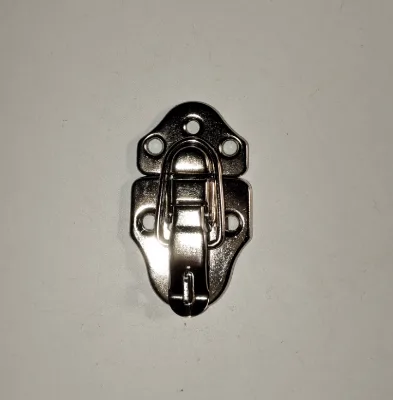 J193 Nickel Plated Chrome Plated Modern Iron Box Toggle Lock