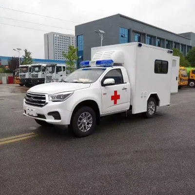 Isuzuu 4WD Off-road Ambulance, Custom LHD/RHD, Export to Africa, Central Asia .Ambulance Equipment