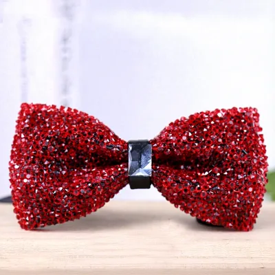 Sparking Wholesale Bowties Men's Pre-tied Bow Tie for Weddings and Parties Bow Ties