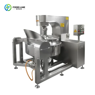 Ultra-modern Horizontal Vacuum Horizontal Frying Machine New Technology Stir-fried Cooking Wok Machines