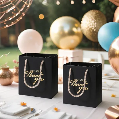 Gift Pouch Thank You Tote Wedding Bridesmaid Baby Birthday Party Elegant Bags for Women Ladies Wedding