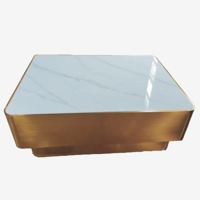 Fashion marble table Bar Furniture Night Club KTV   Night Club Led Cube Table Marble Top Table Wholesale Furniture