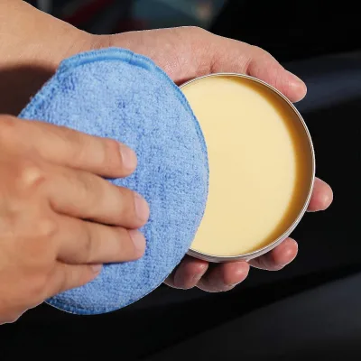 Customizable Round Pattern Popular Waxing Sponge High Density and Durable Car Polishing and Cleaning Tool