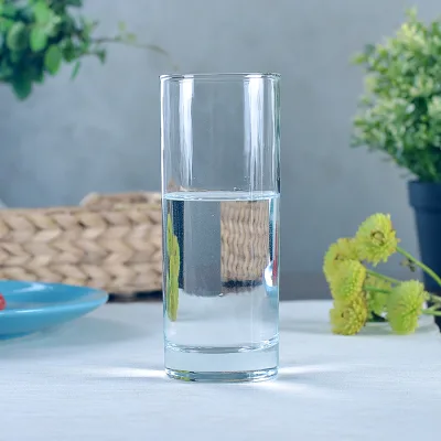 Wholesale Machine Made High-flint Glass Tumbler Highball & Collins Glasses Industrial Style Custom Logo Business Gifts