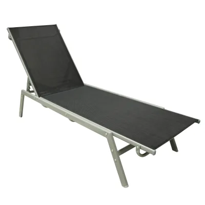 Hot Selling Daybed Garden Patio Pool Chaise Lounge Set Steel Outdoor Sun Lounge Chairs Furniture for Restaurant