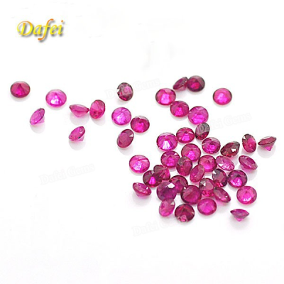 Beautiful Round 1mm Natural Ruby