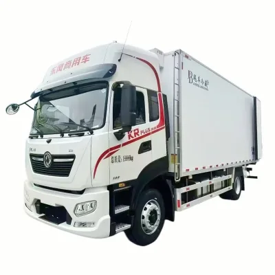 New 3-12Tons Diesel Fuel Refrigerated Van Cago Truck Manual Transmission Reefer Vans for Sale