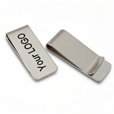 Custom Silver Metal Money Clips Money Holder Cash Clip Wallet Money Clip