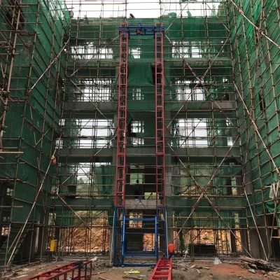 Small Construction Elevator Building Hoist with Motor Supplies by China Suppliers