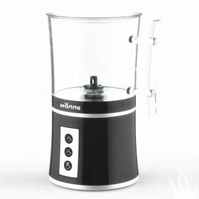600ml Electric Magnetic Milk Frother with Glass Cup