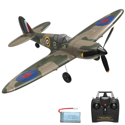 400mm Wingspan RC Airplane Model Spitfire Ready to Fly for Beginners