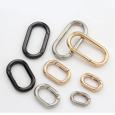 Small Carabiner,O-Ring Carabiner Key Ring for Car Keychain Hooks,Wallet Keychain Replacements