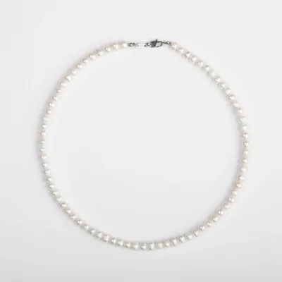 Wholesale Quality Fashion Jewelry Necklaces for Men Natural Pearl Collarbone Chain Waterproof