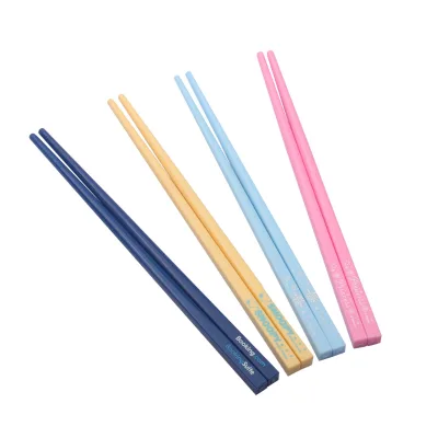 Custom Logo BPA Free Plastic Chopsticks No Toxic ABS Kids Chopsticks
