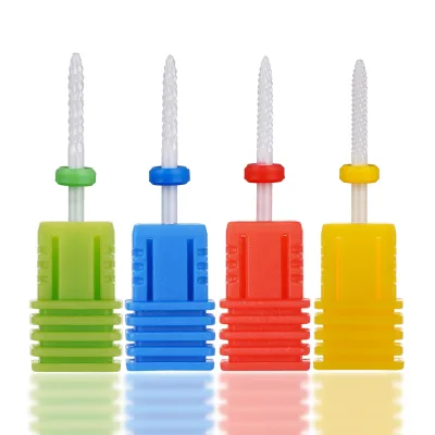 Wholesale Ceramic Nail Drill Bit Cutter Dead Skin Nail Polish Tool Needle Ceramic Nail Drill Bit