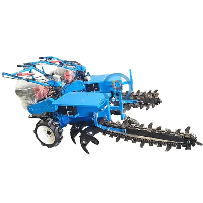 Hot Sell Farming 40 cm Wide Trencher Mini Chain Trencher Machine Tractor Farm Trenchers with Chain Trench of New Structure