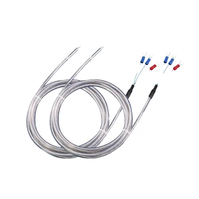 Waterproof SUS304 SUS316 RTD Pt100 Pt1000 Temperature Sensor Probe and Tube with Flange