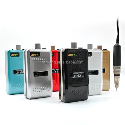 Rechargeable Portable Nail Drill Machine G3 UP200 35000RPM Cordless Electric Nail File Manicure Pedicure Polisher Salon Grinding
