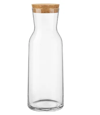 2025 HOT SALE Custom Tapered Cork Stopper Lid for Coffee for Glass Bottle Wood Lid for Mason