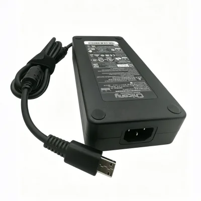 SMMA 280W 20V 14A Laptop Charger Power Supply Adapter AC Port Square Connector for GE75 Raider 8SG 9SG 8Sf (Black)
