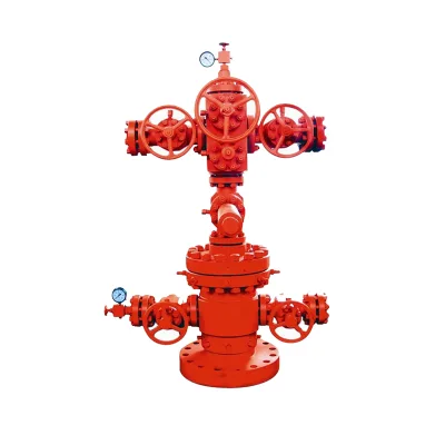 API 6A X-mas Tree 2-9/16" 10000PSI Wellhead Equipment Christmas Tree With Casing Head