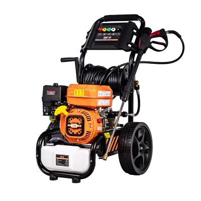 BISON(CHINA) Supplying Car Washing Equipment Ats Power 180bar 6.5HP 9.0LPM High Pressure Washer Engine-Powered Remote Monitoring
