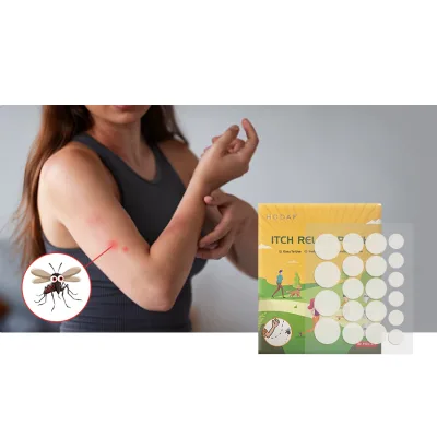 Natural Calming Herbs for Long-lasting Fresh Taste Itch Patch Bug Bites Insect Bite Patch