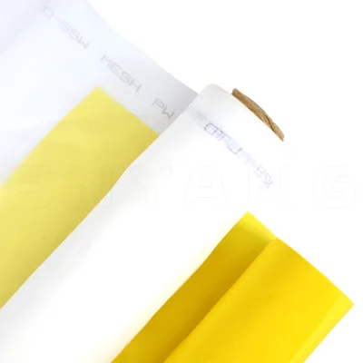 Low Elasticity 140T 355 Mesh Yellow Polyester Mesh for Electronics