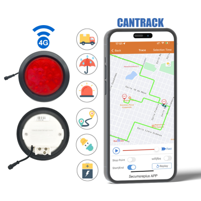 Easy to Configure Driving Behavior Monitoring Real Time in Vibration Dual IP Smart Trailer GPS Tracker Device