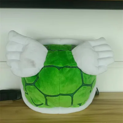 HY Cartoon Cute Turtle Shell Children's Schoolbag Kindergarten Plush Backpack Turtle Shell Children's Play Backpack