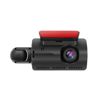 Dual Lens 1080p 3 Channels 2022 Car Recorder Black Box Dash Cam with Mi croSD GPS Night Vision Touch Screen 3.0" Display