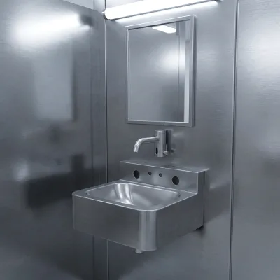 High-quality Stainless Steel Sink of Modern Hand-washing Basin Is Not Easy to Oxidize and Blacken.