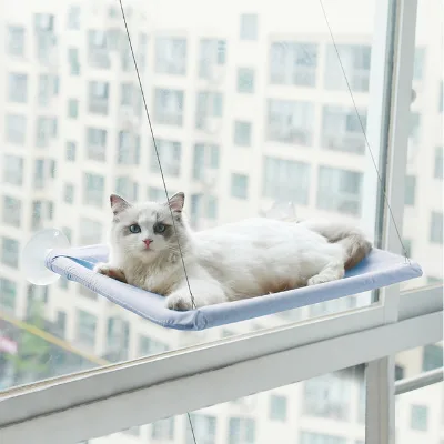 Wholesale Safety Suction Cups Space Saving Cat Seat Window Mounted Bed Cat Perch Window Hammock Bed