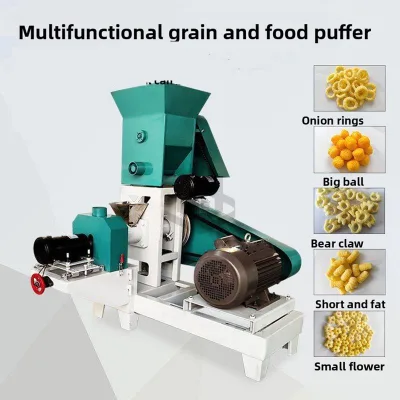 Corn Rice Snacks Food Extruder/machines/corn Puff Snack Extruder
