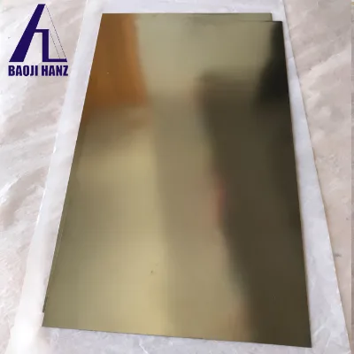 High Purity Molybdenum Plate for Vacuum Coating Customizable Product
