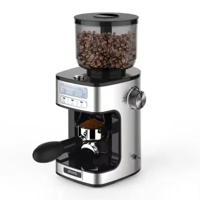 Professional Electric 150W Digital Control Multi Speeds Coffee Bean Grinder