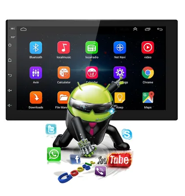 Smart Car Navigation System Android Auto Compatible 4G LTE Connectivity & Live TV Streaming