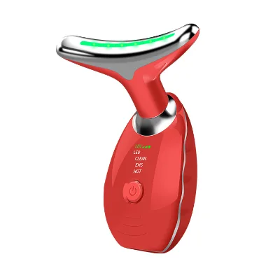 Rechargeable Facial Massager with Wireless Remote Control Portable for Home Work & Travel Neck & Face Massage