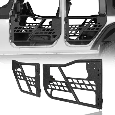 Jeep Wrangler JL 2018+ Accessory Steel Half Door for 2 & 4 Doors Car New Condition Automobile Accessories