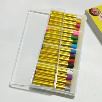 Safe Private Label Non-toxic Kids 16 Colors Face Paint Crayon Stick PenWashable Face Paint Sticks for Halloween