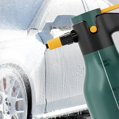 2L Electric Car Foam Sprayer Electric Spray Bottle for Car Washing RV Home Auto Detail Cleaning Tool