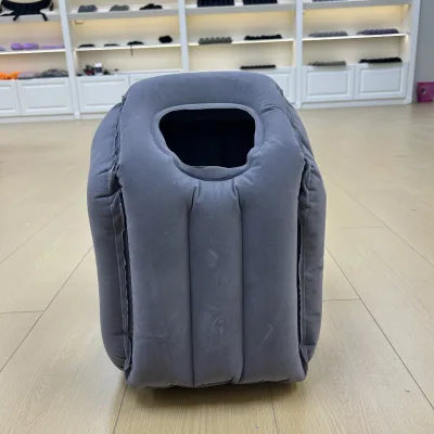 Inflatable Travel Pillow,Compact & Comfortable Neck Support Pillow for Airplane, Car, Train, and Camping
