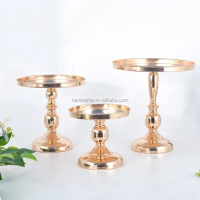 Wholesale Metal Cake Stand Dessert Display Rack Elegant Cupcake Pedestal Holder Pastry Tray  for Wedding Table Centerpiece Decor