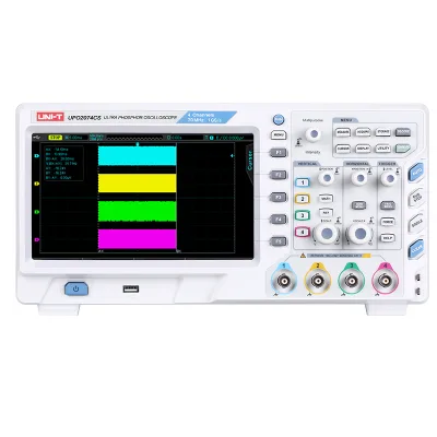 UNI-T UPO2074CS 4 Channel Digital Oscilloscope Adjustable Digital Phosphor Oscilloscope 70Mhz Benchtop Precision Laboratory