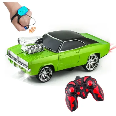 KK 2025 2.4G Dual Control 1:18 RC Drift Car Gesture Remote Control with USB Cable Chargeable Battery Ages 5-13