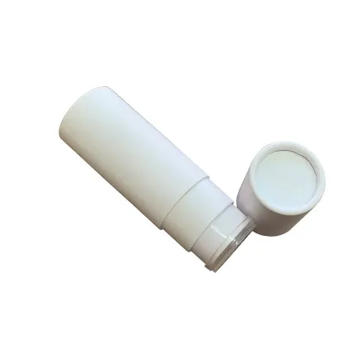 Unique Design Spin up Empty Round Paper Lipstick Tube Kraft Paper OEM Order Customized logo Printing Different Size