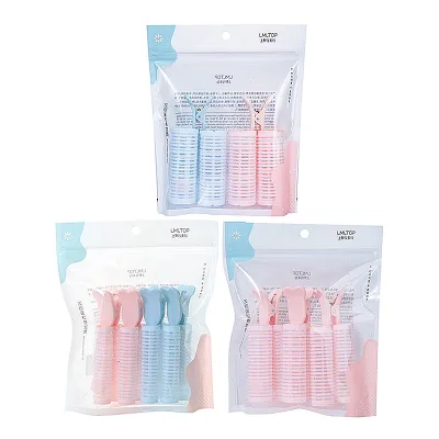 LMLTOP 3pcs Hair Root Volume Clip Set C279 C280 OEM Diy Ellipse Hair Styling Tool Portable Curler Roller Kit