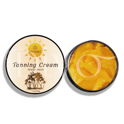 Custom Logo Organic Tanning Cream With Natural Body Self Sun Tan  Lotion Tingle Tanning Cream