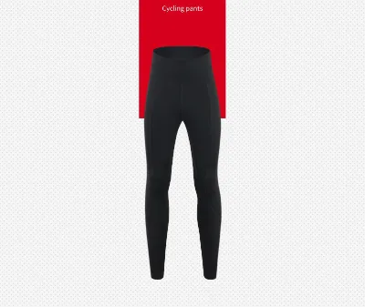 Women's Poly-Cotton Cycling Pants All-Season MTB/Road Bike Tights Quick-Dry Anti-Slip Sportwear Long Trouser Apparel OEM/Bulk
